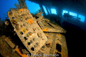 the bridge of the Zenobia in Larnaka/Cypres by Patrick Neumann 